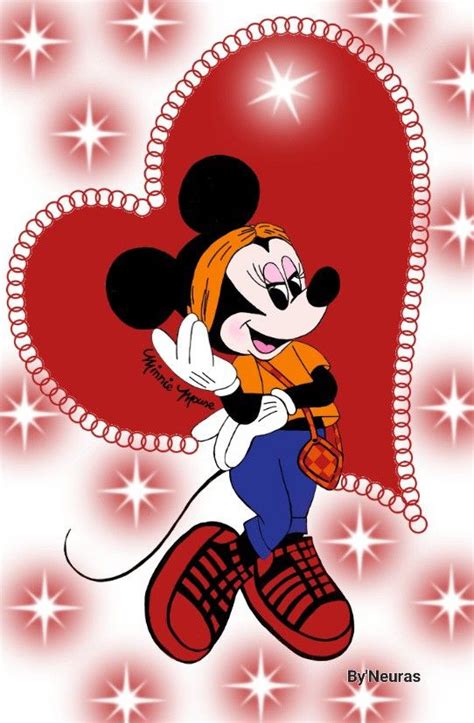 Pin De By Neuras Em Mickey E Minnie Mouse Minnie Papel De Parede