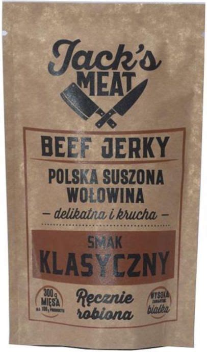 Suszona Wo Owina Jack S Meat Smak Klasyczny G Ceny I Opinie Ceneo Pl