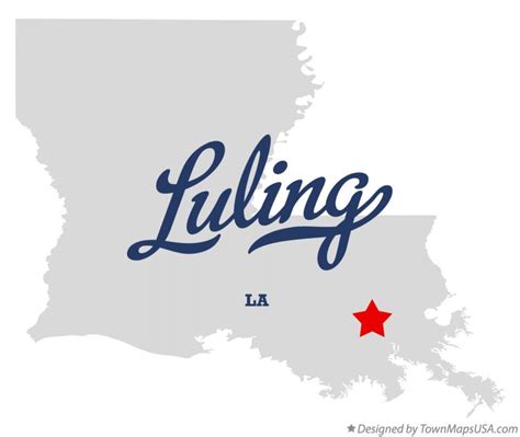 Luling Louisiana Map Zip Code Map