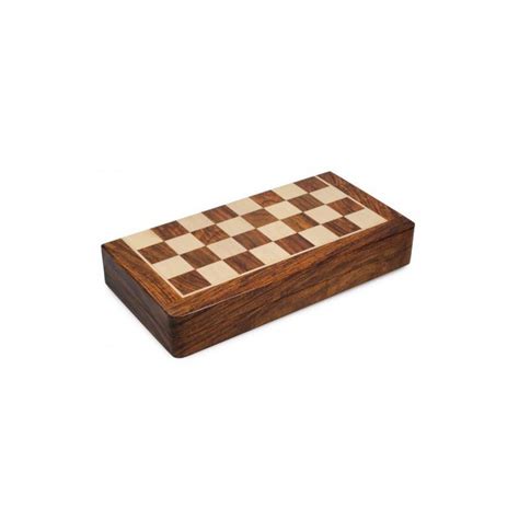 Jeux d Echecs en bois magnétique en coffret