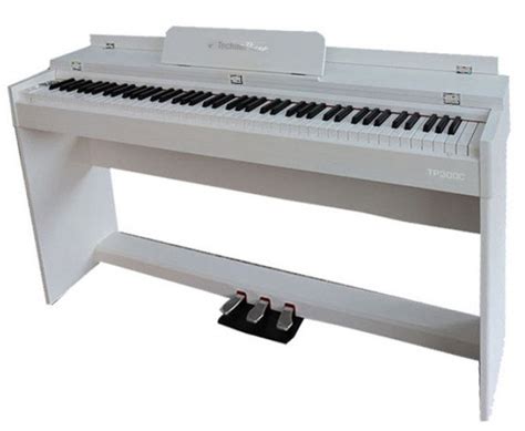 Technopiano Tp C Wh Pianoforte Digitale Tasti Pesati Con Mobile