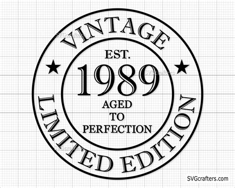 33rd Birthday Svg Png 33rd Svg Aged To Perfection Svg 33 Etsy