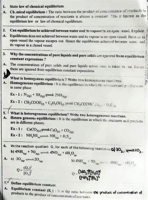 SOLUTION Chemical Equilibrium Acids Bases Studypool