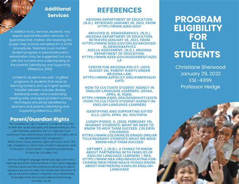 Program Eligibilty For Ell Students Program Eligibility For Ell