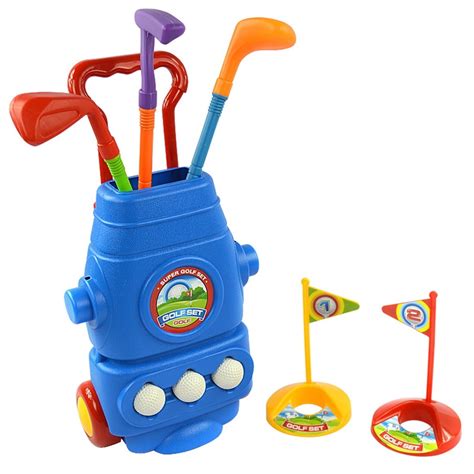 McMulligan's Deluxe Golf Set For Kids Comes With 3 Golf Clubs, 3 Balls ...