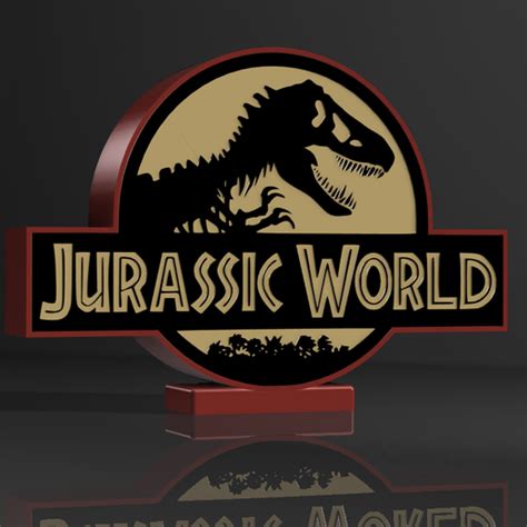 Stl Datei Lampe Jurassic Worlddesign F R Den D Druck Zum