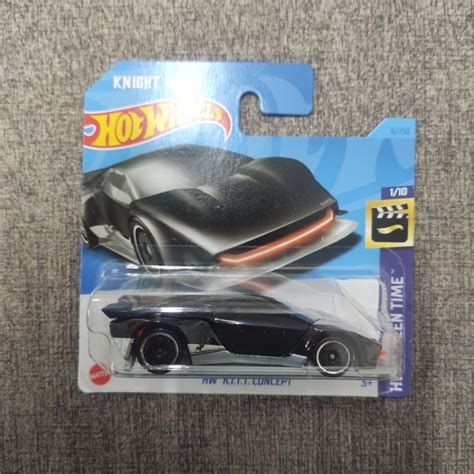 Hot Wheels Knight Rider Hw K I T T Concept Short Card Hw Screen Time Shopee Malaysia