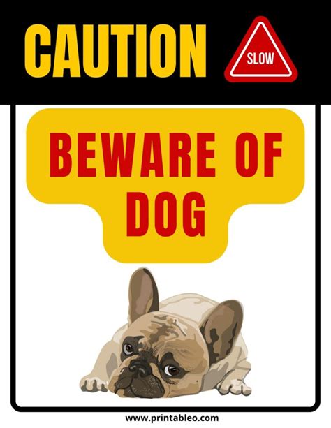 35+ Beware Of Dog Signs | Download Free Pintables