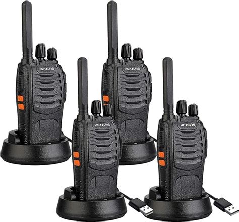 Retevis H Radios De Comunicacion Largo Alcance Vox Led Linterna