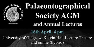 Palaeontographical Society Agm And Annual Lectures Tickets Tue Apr