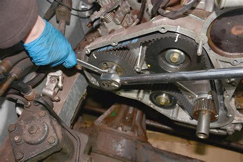 Repair A Damaged Timing Belt Housing Land Rover Monthly