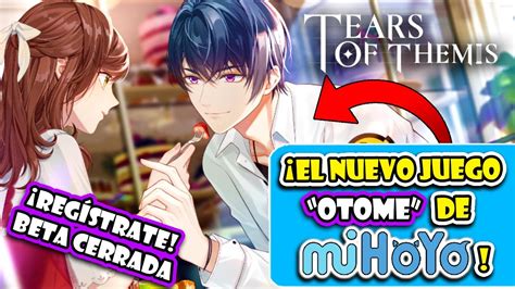 BETA CERRADA REGÍSTRATE para el NUEVO JUEGO OTOME de MIHOYO