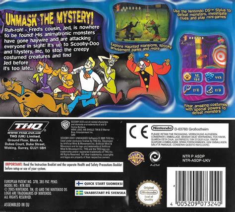 Scooby-Doo!: Unmasked cover or packaging material - MobyGames