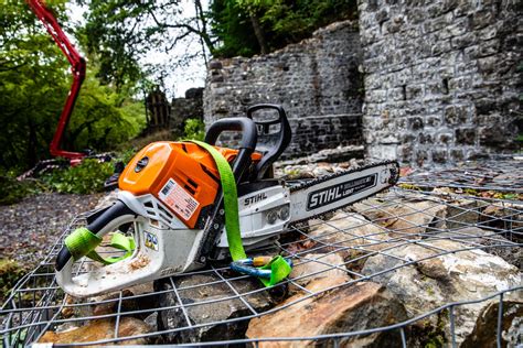 The Ms I Chainsaw The First With Stihl Injection Off