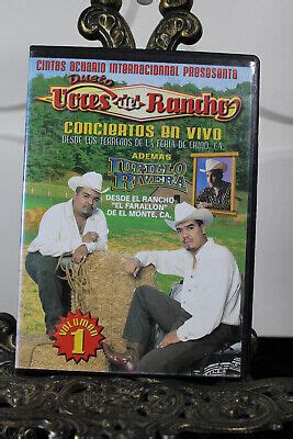 Music DVD Dueto Voces Del Rancho Conciertos En Vivo Music DVD EBay