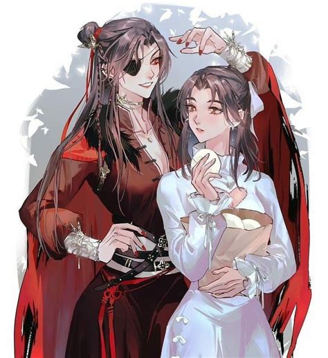 Хуа Чен/fem! ️ Се Лянь/fem! в 2022 г | Рисунки девушки, Благословение ...
