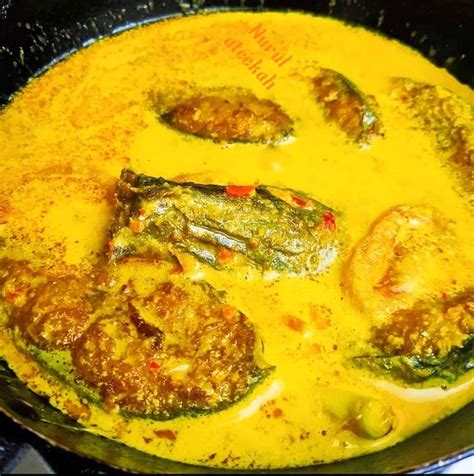 Resipi Ikan Tenggiri Masak Lemak Padang Indonesia Mudah Sedap