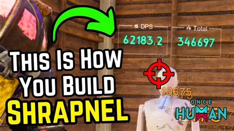 Once Human Shrapnel Build Guide All Mods Tested Gas Mask Vs Beret