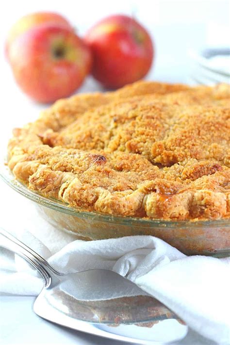 Dutch Apple Pie With Crumb Topping Now Cook This