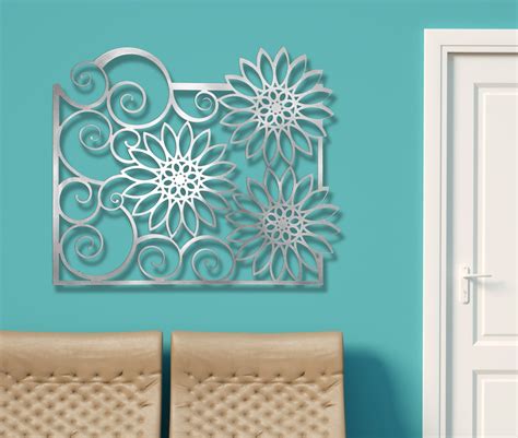 Laser Cut Metal Decorative Wall Art Panel Sculpture For Home Etsy