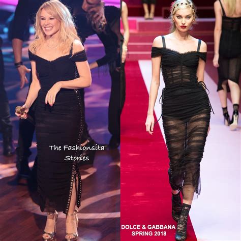 Kylie Minogue In Dolce And Gabbana On Rtl Lets Dance