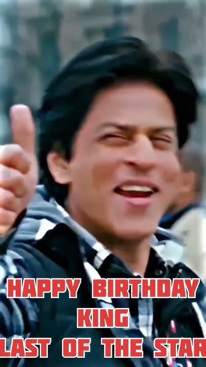 Happy Birthday Shahrukh Khan Srk Birthdaycelebration