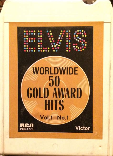 Worldwide 50 Gold Award Hits Vol1 No 1 By Elvis Presley 1970