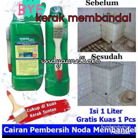 Jual TOPRON CLEAN POWER PEMBERSIH KERAMIK PROSELEN Shopee Indonesia