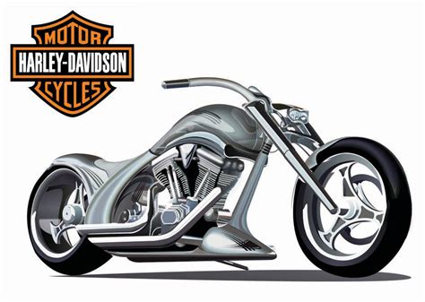 Harley Davidson Vector - Cliparts.co