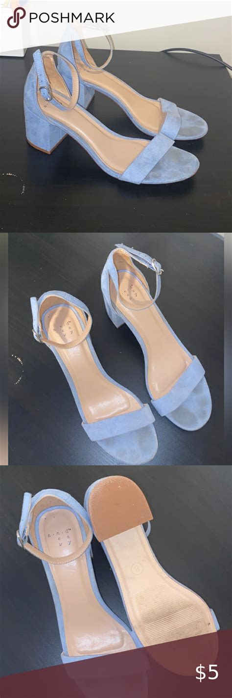 Target: A New Day Light Blue Kitten Heels | Light blue heels, Kitten