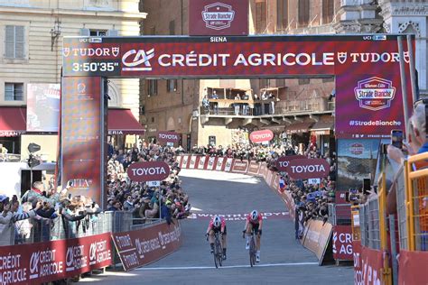 Demi Vollering Vince La Strade Bianche Women Elite RadioCorsaWeb Il