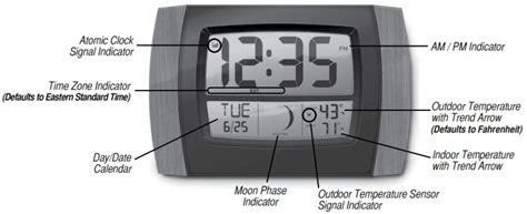 Timex T Atomic Digital Clock Instruction Manual