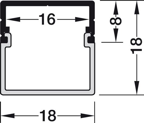 Profile For Under Mounting H Fele Loox Profile For Led Strip