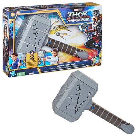 Thor Love And Thunder Mighty Fx Mjolnir Electronic Hammer