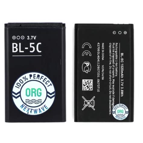 Bl C Original Mah Mobile Battery Compatible For Nokia