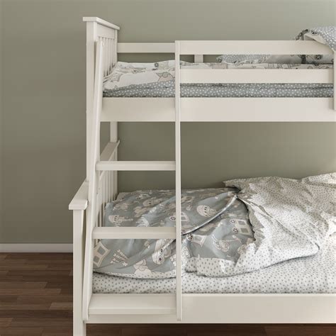 Carra White Triple Bunk Bed Charles Of Chester