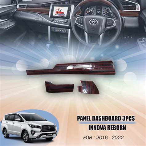 Jual PANEL WOOD INNOVA REBORN 2016 2023 3 PCS ORIGINAL PANEL