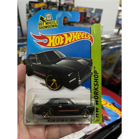 Jual Hot Wheels Nissan Skyline H T Gt X Hako Black Shopee Indonesia