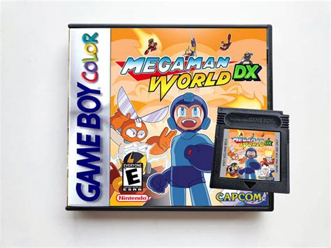 Mega Man World 1 Dx Dr Wilys Revenge Gameboy Color Gbc Color