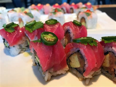 Jalapeno Tuna Roll A Aki Sushi And Steakhouse Florida Mall