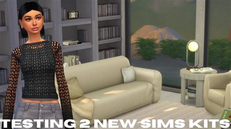 Testing The New Sims Kits Grunge Revival Book Nook Youtube