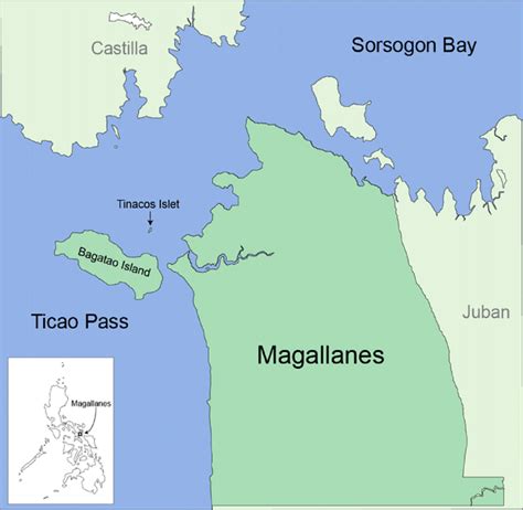 Map of Magallanes, Sorsogon, Philippines. | Download Scientific Diagram