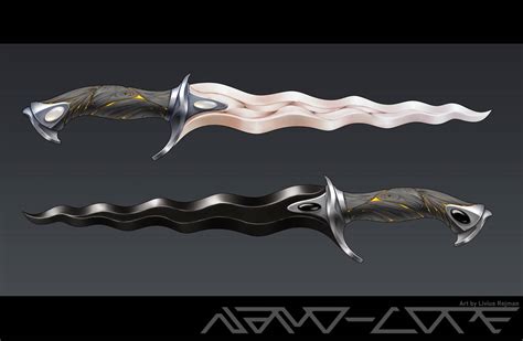 Light And Shadow Kris Daggers By Nano Core On Deviantart