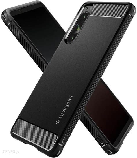 Spigen Rugged Armor Etui Do Sony Xperia 5 Iv Czarny Etui Na