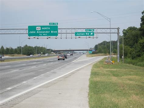 Interstate 85 Exit Signs