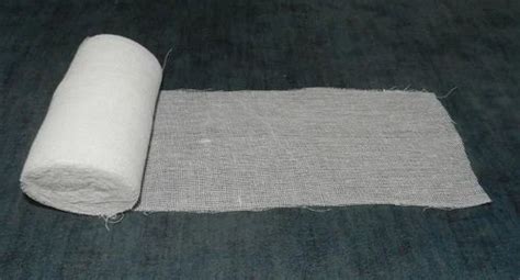 White Short Stretch Compression Ortho Gauze Roll Bandage Size 15cm X