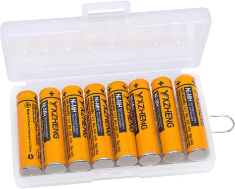 Yxzheng X Aaa Battery Hhr Aaabu Compatible With Panasonic Cordless