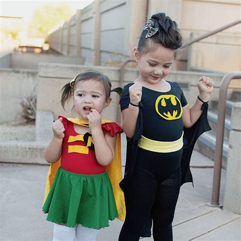 Batgirl and Robin Halloween Costume for Girls in Lilac/Light Purple ...