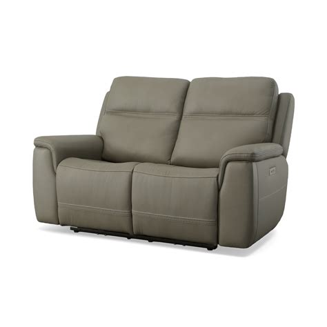 Flexsteel Latitudes Sawyer 1845 60ph 009 01 Leather Power Reclining Loveseat With Power