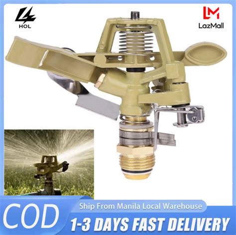 Hol Brass Impact Sprinkler Heavy Duty Sprinkler Head With Nozzles